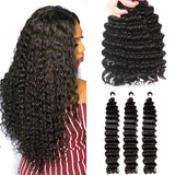 GS Virgin Hair Cabello Series Malaysian Hair Weaving 3pcs/Lot Deep Wave