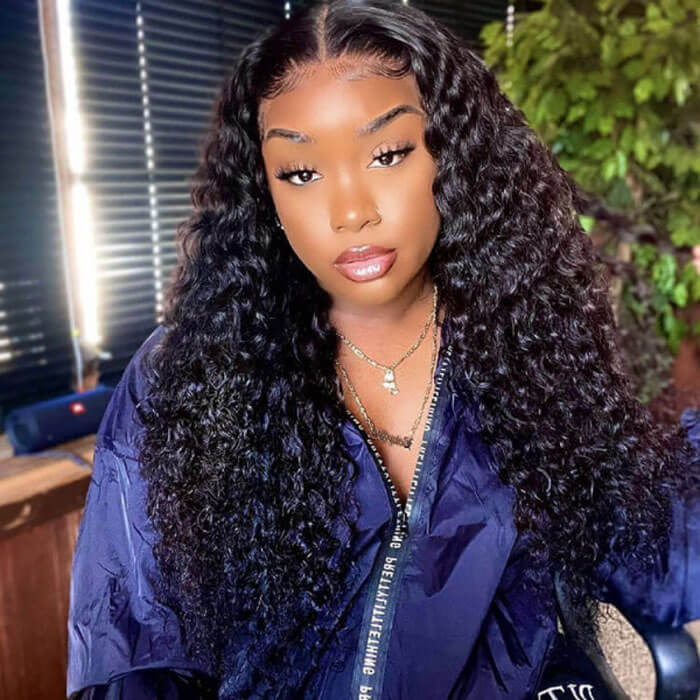 GS Virgin Hair Loose Wave Wigs 5*5 Closure Wigs Brazilian Lace Closure Wigs For Sale