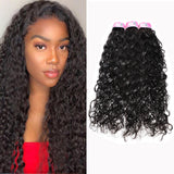 GS Virgin Hair 3pcs Bundles Water Wave Virgin Human Hair