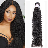 GS Virgin Hair Cabello Series 1 pcs Deep Curly Human Virgin Hair Weavin