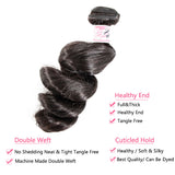 GS Virgin Hair Brazilian Virgin Hair Loose Wave 4 Bundles