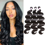 GS Virgin Hair 3 Pcs/pack Brazilian Hair  Body Wave Virgin Hair Cabello Series