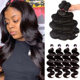 GS Virgin Hair Malaysian Body Wave Hair 4Pcs/pack Cabello Series