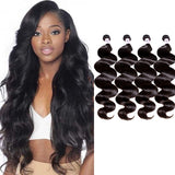 GS Virgin Hair Hair 4Pcs/pack Peruvian Body Wave Virgin Human Hair Cabello Series