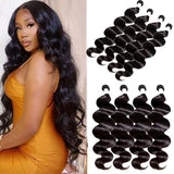 GS Virgin Hair Malaysian Body Wave Hair 4Pcs/pack Blue Series