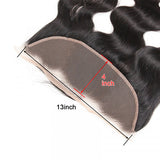 GS Virgin Hair Body Wave 13*4 Lace Front and Virgin Brazilian Hair Braid 3 Strands