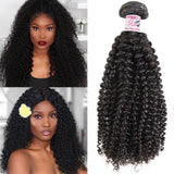 GS Virgin Hair Cabello Series 1 Bundle Kinky Curly Hair 100% Unprocessed Virgin Human Hair
