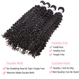 GS Virgin Hair Peruvian Deep Curly Virgin Hair Weaves 4pcs/pack Cabello Series
