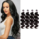 GS Virgin Hair Malaysian Body Wave Hair 4Pcs/pack Cabello Series