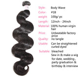 GS Virgin Hair 5x5 HD Lace Closure With 4 Bundles Body Wave Human Hair Weaves Transparent Lace Natural