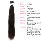GS Virgin Hair Cabello Series Malaysian Long Hair 8 Inch to 40 Inch Straight Hair Single Bundle 100% Natural Black