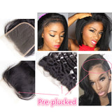 GS Virgin Hair  Melt HD 4x4 5x5 Lace Closure Deep  Free Part Curly Hair Invisible Knots Cabello series