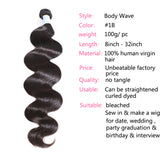 GS Virgin Hair Blue Series 1 Bundle Body Wave  Human Virgin Hair