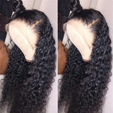 GS Virgin Hair Factory Customization 13x4 HD Latest Fabulous Charming Middle Water Wave Lace Frontal Wigs 100% Human Hair