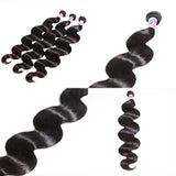 GS Virgin Hair Products Brazilian Body Wave Virgin Hair 4 Bundles Cabello Series
