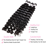GS Virgin Hair Peruvian Deep Wave Hair Weft 4 pcs Lot Cabello Series