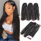 GS Virgin Hair Cabello Series Malaysian Italian Curly Hair Weave 3 Bundles