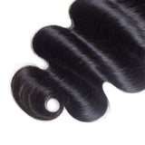 GS Virgin Hair 13X6 HD Lace Frontal Body Wave Full hand hook 100% black high quality virgin hair