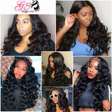 GS Virgin Hair Brazilian Virgin Hair Loose Wave 4 Bundles