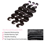 GS Virgin Hair 3 Pcs/pack Brazilian Hair  Body Wave Virgin Hair Cabello Series