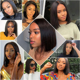 GS  Virgin Hair Cabello Series Human Virgin Straight Brazilian Hair 3 Bundles
