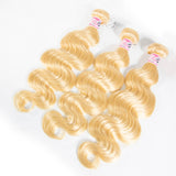 GS Virgin Hair 613 Blonde Virgin Hair Bundles Body Wave Weave 4 Bundles/Lot