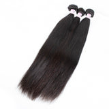 GS Virgin Hair Cabello Series 3pcs/pack Peruvian Straight Human Virgin Hair
