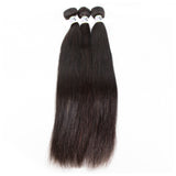 GS Virgin Hair 4 Bundles Brazilian Virgin Straight Hair Weaves Blue Series