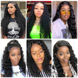 GS Virgin Hair Indian Deep Wave Human Virgin Hair 4 Bundles Blue Series