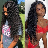 GS Virgin Hair Indian Deep Wave Human Virgin Hair 4 Bundles Cabello Series
