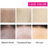 GS Virgin Hair 4x4 5x5 HD Free Part Closure Straight Hair Deep Parting  Lace Closure Cabello Series