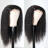 Gs Virgin Hair 5x5 Swiss Lace Front Wigs Breathability 180% Density Curly Wigs With Natural Hairline Human Hair Wig