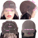 GS Virgin Hair  Deep Curly Human Hair 13x4 HD  Lace Frontal Wigs Cabello Series