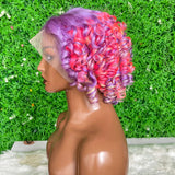 GS Virgin Hair Bob Curly Wig Curly and Body Wave Cabello Series