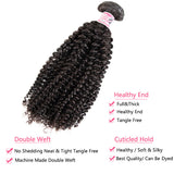 GS Virgin Hair 100% Virgin Human Hair Kinky Curly Hair 3 Bundles Cabello Series